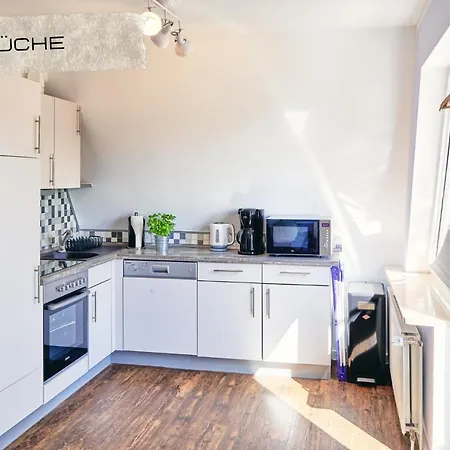 Apartamento Maisonette In Ruhiger Und Zentraler Lage Mit Parkplatz Büsum